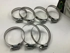 (7) Ideal 5236 Worm Gear Hose Clamp, Sae Size # 36, 1-3/4" To 2-3/4" New. Price: $11.69.