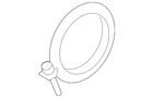Genuine Infiniti Catalytic Converter Clamp 14464-4GD0A New. Price: $86.24.
