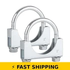 Lcgp 2" Heavy Duty Bolt Clamps - Stainless Steel Muffler New. Price: $30.99.