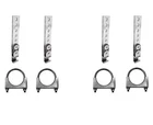 360 Open End Swivel Swinger Custom Exhaust Hanger Kit With Clamps (qty 4) 2.5" New. Price: $47.00.