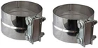 Northeastern Exhaust (2 Pack) 3.5" Id/od Lap Joint Band Clamps New. Price: $27.81.