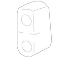 Genuine Acura Rubber Ex Mounting 18215-TF0-003 New. Price: $11.33.