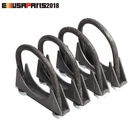 Pack Of 4 Emusa Universal 3" Id Tail Pipe Metal Mild Steel Bolt Muffler Clamp New. Price: $24.98.