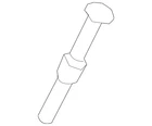 Genuine Bmw Catalytic Converter Screw 18-30-7-620-661 New. Price: $20.53.