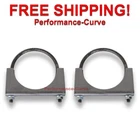 4" Exhaust U-bolt Heavy Duty Saddle Style 2 Clamps 108400 New. Price: $24.95.