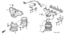 Genuine Honda Stay R Ex Manifold 11941-P07-L00 New. Price: $16.98.