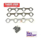 Patriot Exhaust H7870, 2 Pack Natural Steel Header Flange Kit - Sbf 5/16 Thick New. Price: $86.53.