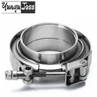 4.5'' Quick Release V-band Clamp SS304 Stainless Male/female Flange For Downpipe New. Price: $34.19.
