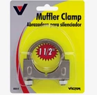 Victor 1.5" Dia Steel Muffler Clamp Saddle Type Ribbed 13 Gauge Pk New. Price: $7.99.