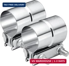Evil Energy 2.5'' Exhaust Clamp, 1/2IN Lap Joint Band Stainless Steel Fo New. Price: $34.62.