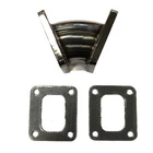 45 Degree T4-4 To Bolts Turbo Charger Flange Conversion Adapter+gasket New. Price: $42.88.
