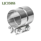 Pack 1/2" 3.5" Lap Joint Seal Exhaust Clamp Bear River Quality Stainless New. Price: $33.63.