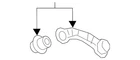 Genuine Gm Exhaust Rear Bracket 23275820 New. Price: $39.83.