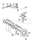 Genuine Mopar Axle Output Flange 5139903AA New. Price: $132.59.