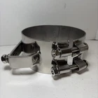 Exhaust Band Clamp For Freightliner & Various Trucks 6 Pipe 304 Steel UP#10323 New. Price: $66.49.