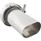 Granatelli 313533 Exhaust Pipe Adapter V-band 3" Round To Oval New. Price: $83.79.