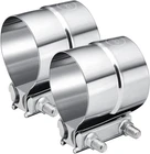 Evil Energy 3.0'' Exhaust Clamp, Lap Joint Band Inch, Stainless Steel New. Price: $41.78.