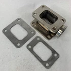 Straight T3 To T4 Adapter With 38MM Vband Wastegate Flange+gasket New. Price: $40.74.