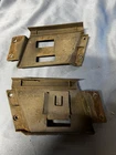 Mercedes W201 Front Bumper Retaining Plates 201-885-04-11 For 190E & 190D Used. Price: $39.00.