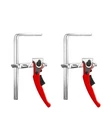 Qwork Ratcheting Table Clamp, 2 Pack Quick Release Bar With 6-5/16" Cap... New. Price: $34.95.