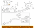 Gm Oem 14-19 Xts Exhaust System Components-preconverter Bracket 12657014 New. Price: $33.53.