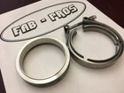 4" V-band Pte Precision Turbo 4.280" Od Vb Outlet Flange PTP074-3072 & Clamp Set New. Price: $49.95.