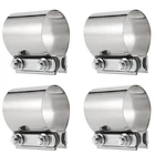 4 Pcs 2.25 Inch Exhaust Clamp Butt Joint Band Sleeve Stainless Steel Pipe New. Price: $36.36.