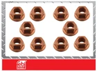 10 Febi Bilstein 03687 Exhaust Manifold Nut M8X1.25 Mm For Vw Bmw Audi Merced New. Price: $10.00.