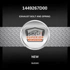 Genuine Suzuki Exhaust Bolt And Spring Front 1449267D00 New. Price: $39.00.