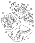 Genuine Mopar Muffler Bracket 5098528AA New. Price: $10.63.