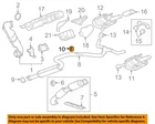 Gm Oem 12-13 Regal Exhaust System Components-center Pipe Gasket 22936409 New. Price: $36.10.