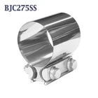 3/4" 2.75" Butt Joint Band Exhaust Clamp Bear River Quality Stainless New. Price: $20.03.