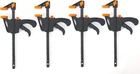 Vct 4PC Woodworking Bar Furniture Handwork Tool F-clamp 4IN Black New. Price: $18.99.