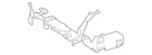 Genuine Mercedes-benz Catalytic Converter Bracket 272-150-14-73 New. Price: $135.00.