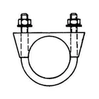 Cummins 1551256 Onan Exhaust Clamp New. Price: $27.63.