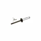 Allstar Performance ALL18082 3/16" Tri-fold Rivet Aluminum Mandrel Black New. Price: $51.99.