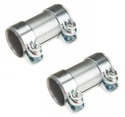 Set Of 2 Exhaust Clamp Inside Diameter 55MM For Many Audi & Volkswagen Models New. Price: $38.78.