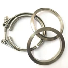 Ticon Titanium V-band Clamps 103-08910-0002 New. Price: $232.40.