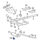 Ford F-150 2004-2008 4L3Z5A246AB Exhaust Muffler Bracket New. Price: $20.79.