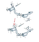 New Vw Touareg Exhaust Pipe With Pre Catalytic Converter Left Bracket 7P6253047B Neu. Price: $47.14.